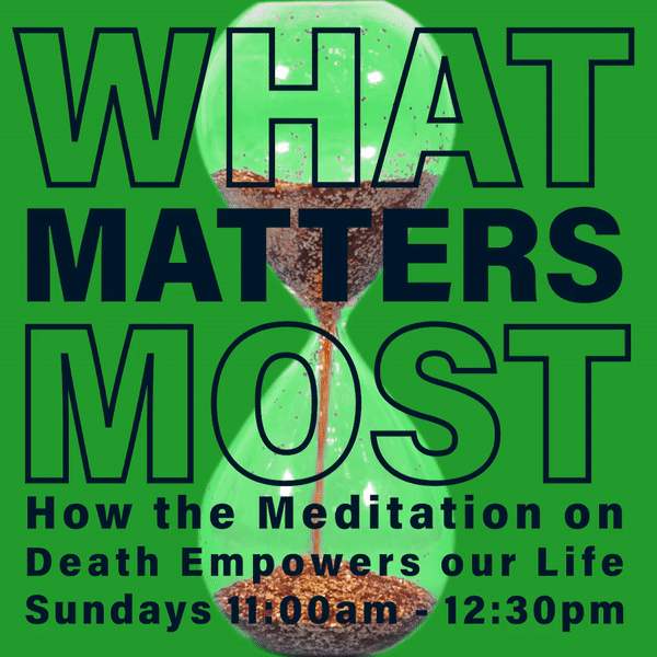 Sunday Morning Meditation and Buddhism Classes