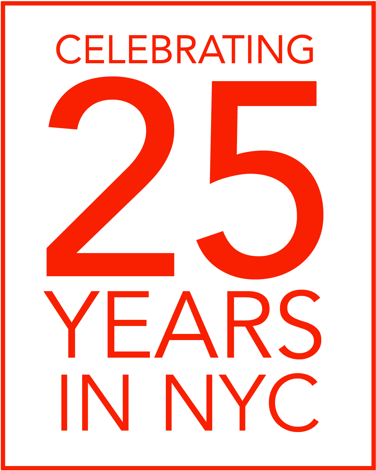 25th anniversary logo 25th anniversary logo