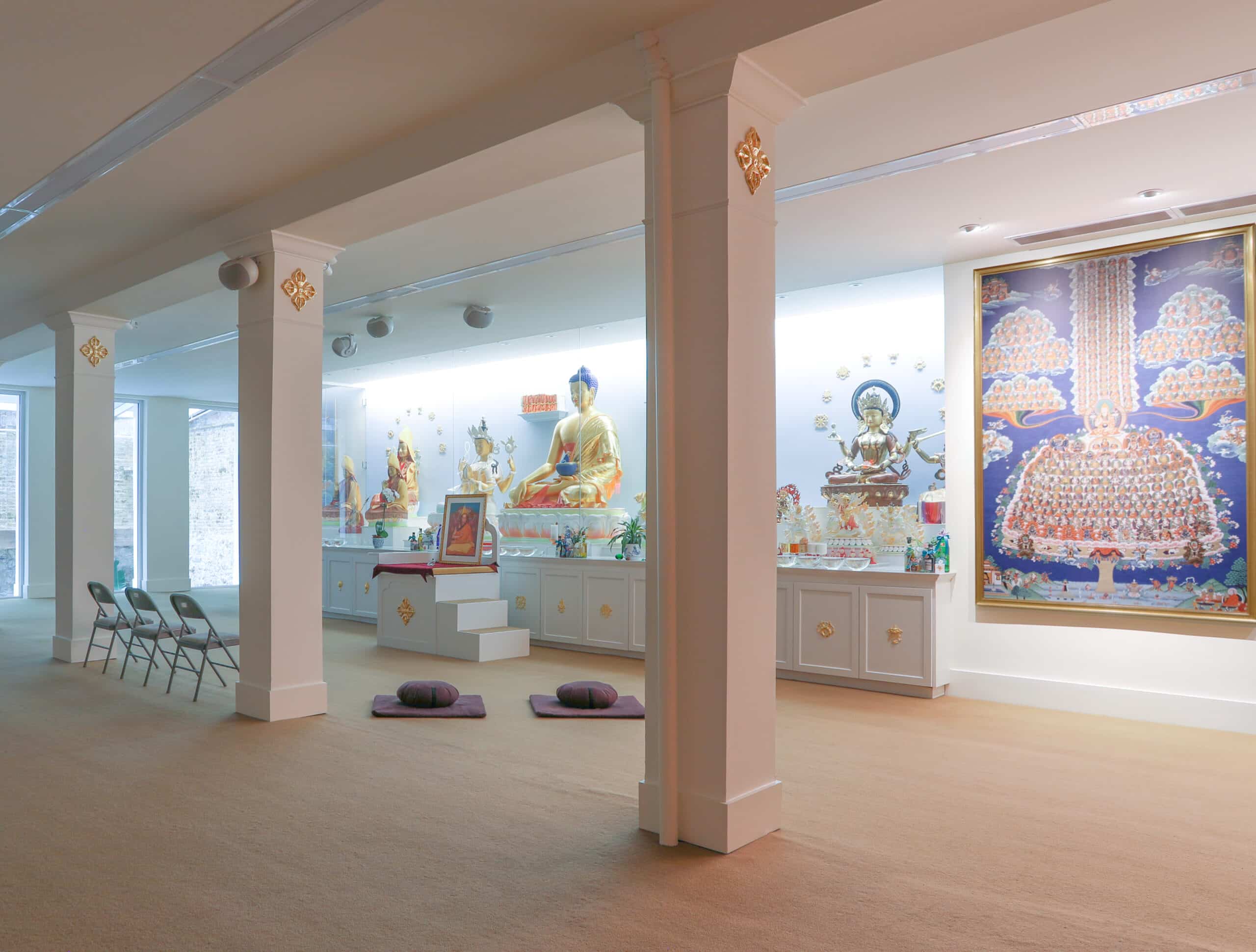 Kadampa Meditation Center NYC meditation room