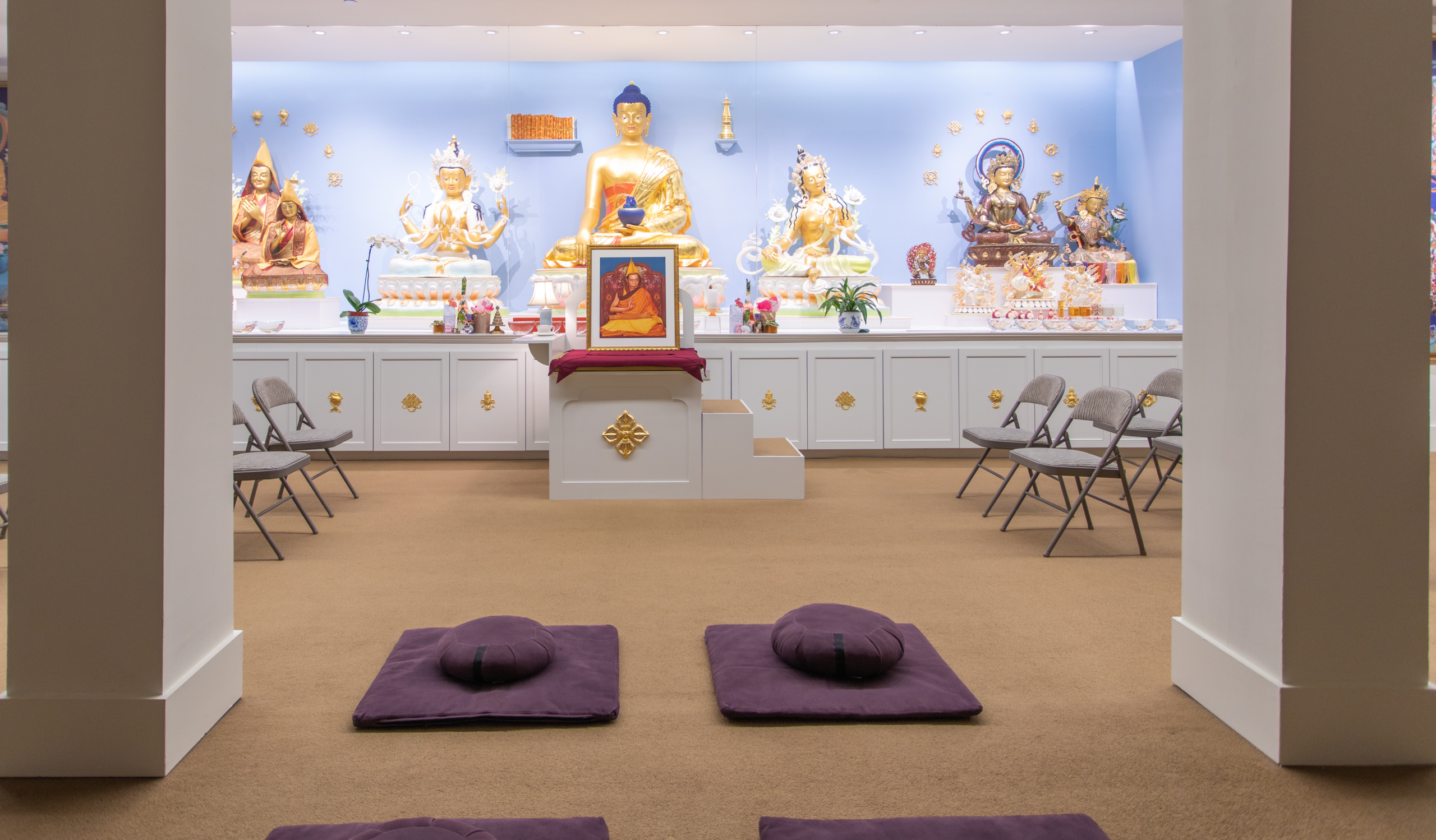 Kadampa Meditation Center NYC meditation room