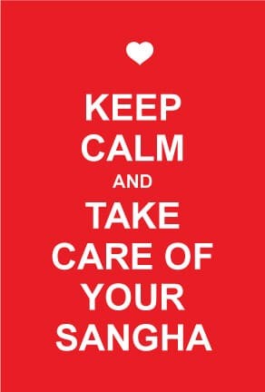keep-calm-take-care-sangha-poster-kadampa-nyc