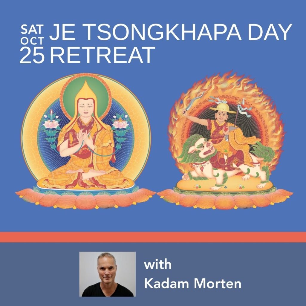 Je Tsongkhapa Day Retreat kadampa nyc