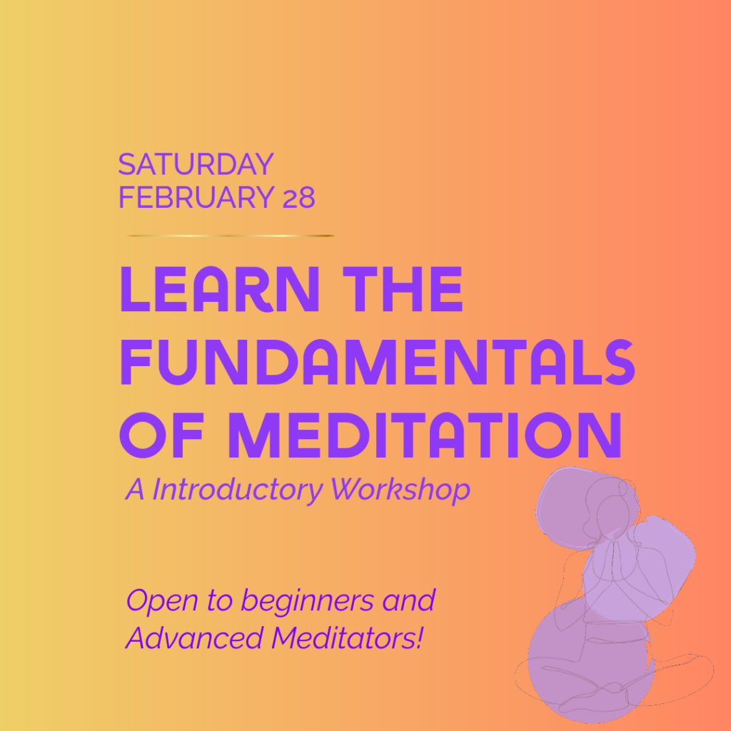 Harlem Sat How to Meditate